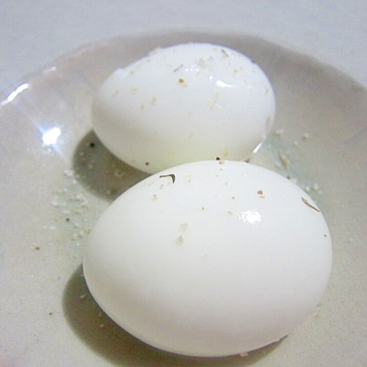 半熟茹で卵